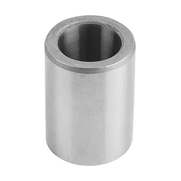 Drill bushing, DIN 179 Mild steel. Rounded top. IDxODxH: 8.4x15x25 mm